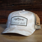 Cobia Patch - Classic Trucker - Brown Camo - Tethered Skiff