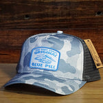 Oyster - Classic Trucker - Blue Camo - Tethered Skiff