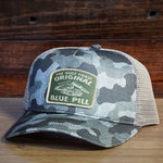 Oyster - Classic Trucker - Green Camo - Tethered Skiff