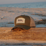 Shrimp Patch - Classic Trucker - Loden / Khaki - Tethered Skiff