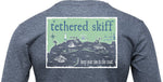 Tethered Skiff - Island Map - Heather Navy - LS Performance - Tethered Skiff